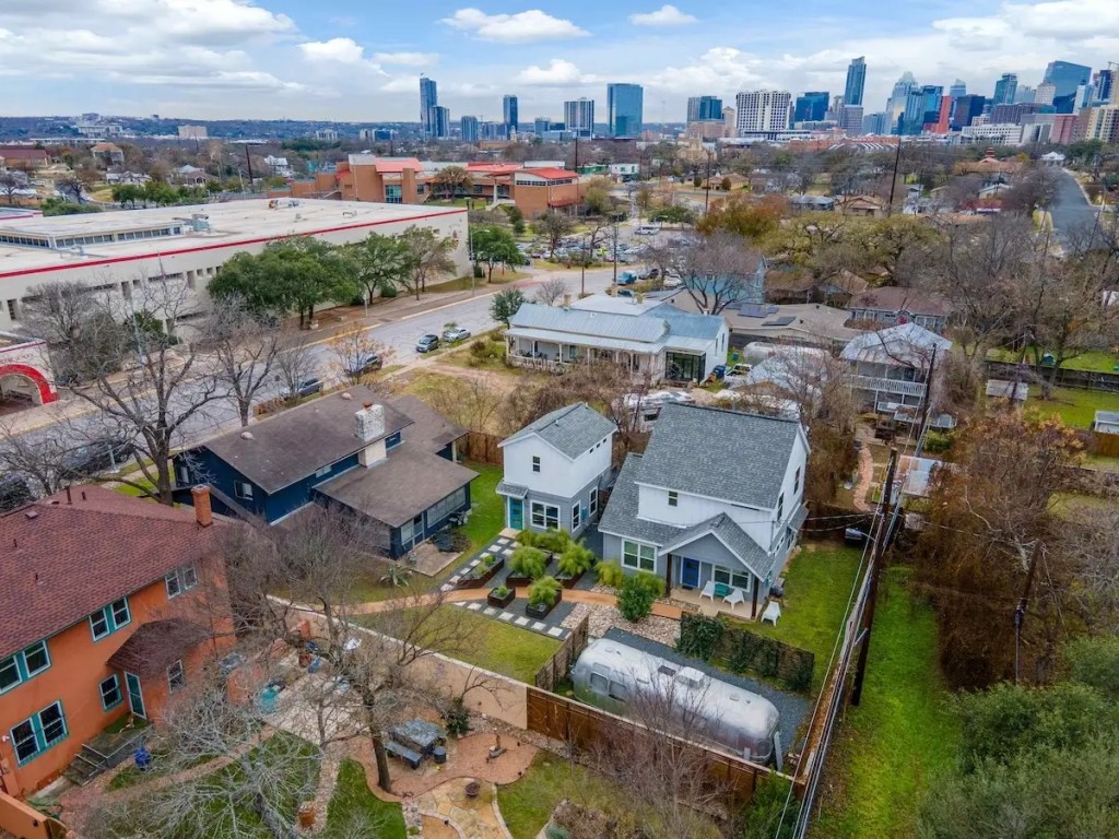 DJI_ drone photo of house in Austin
